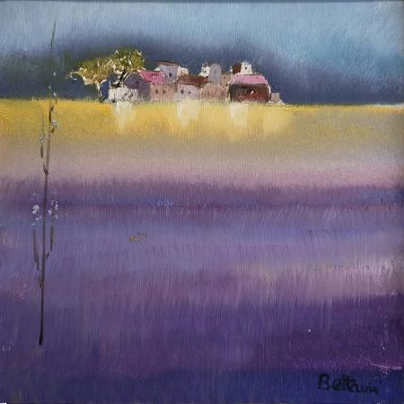 Quadro di Lido Bettarini profumo di Lavanda - olio tela 